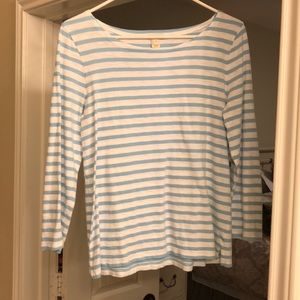 Jcrew striped cotton shirt